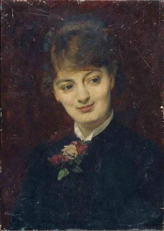 Mademoiselle Tholer, membro della Comédie - Française dalla parte precedente, Collezioni Comédie, Française, dal Saint, Cloud, useo Avelines